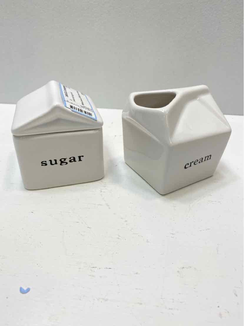 cream and sugar set