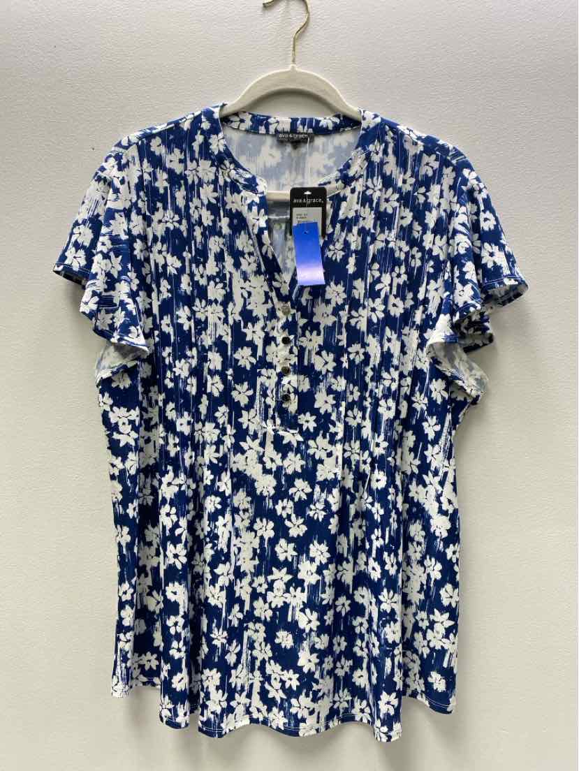 ava & grace Size XL Dress Top