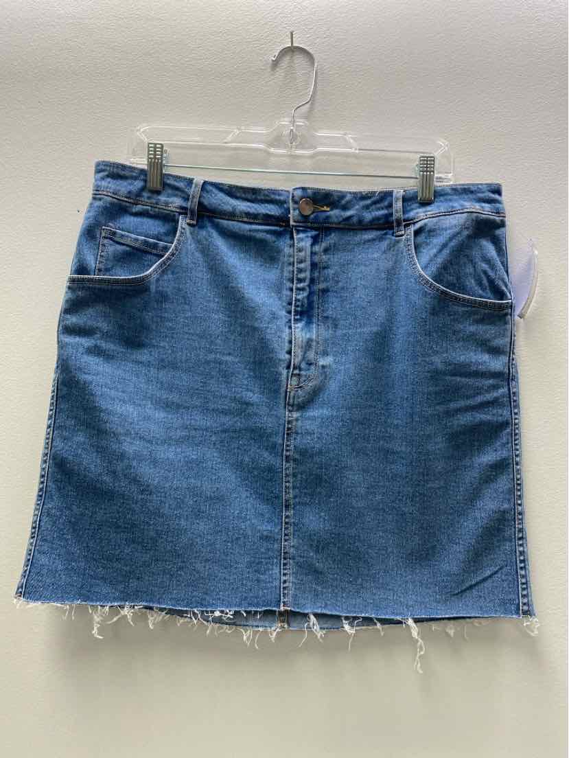 & Denim Size 14 Skirt
