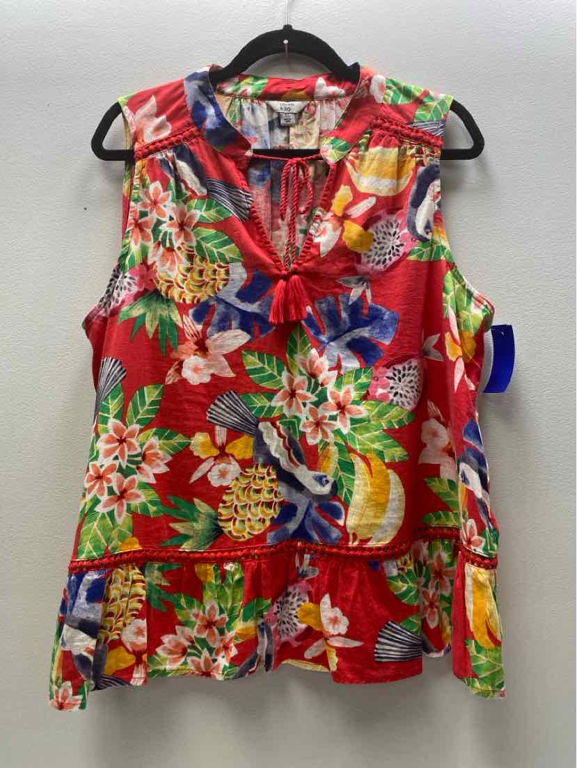CROWN & IVY Size XL Casual Top