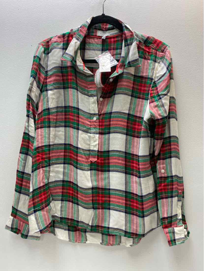 CROWN & IVY Size XLP Casual Top