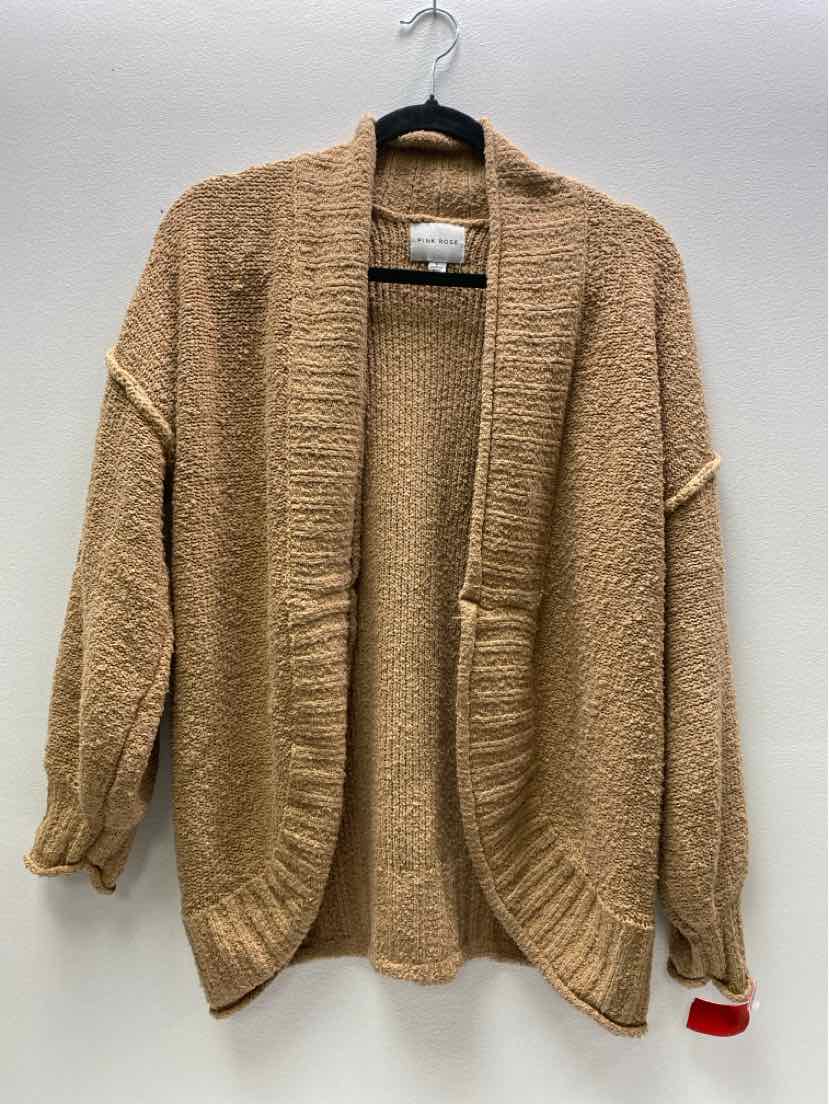 Pink Rose Size L Cardigan