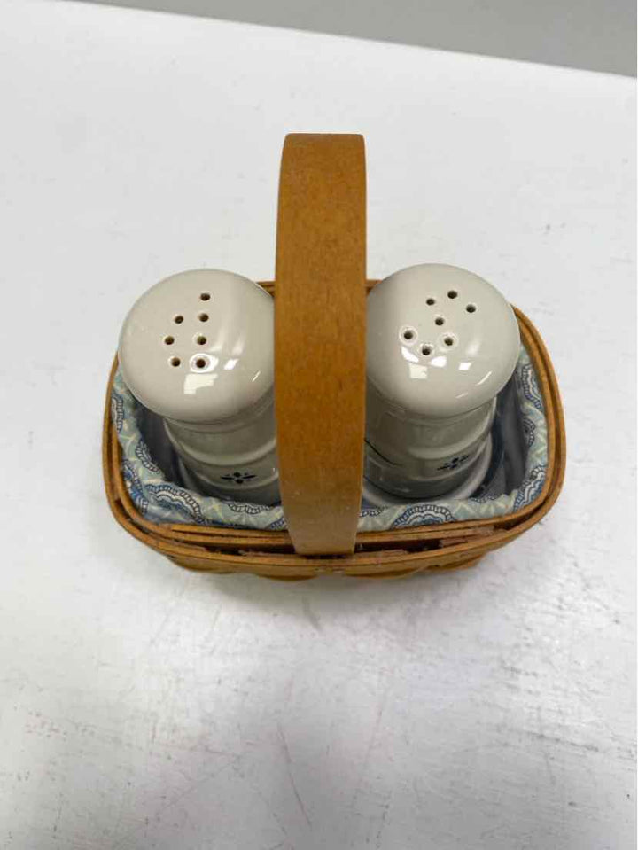 longaberger Salt & Pepper