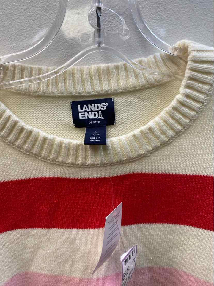Lands End Size L Sweater