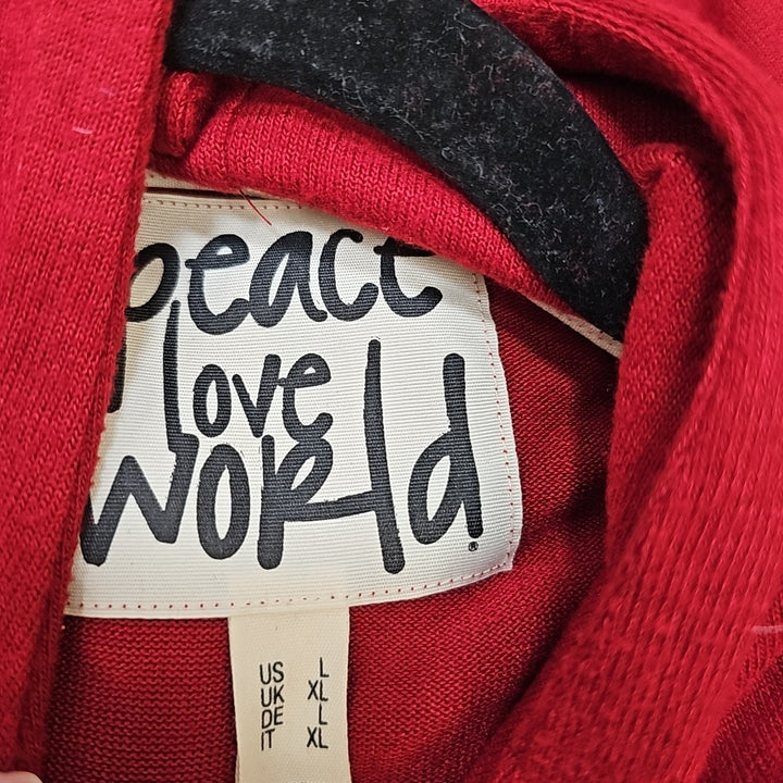 peace love world Size L Sweater