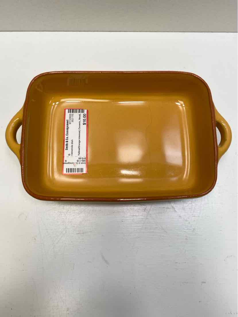 casserole dish