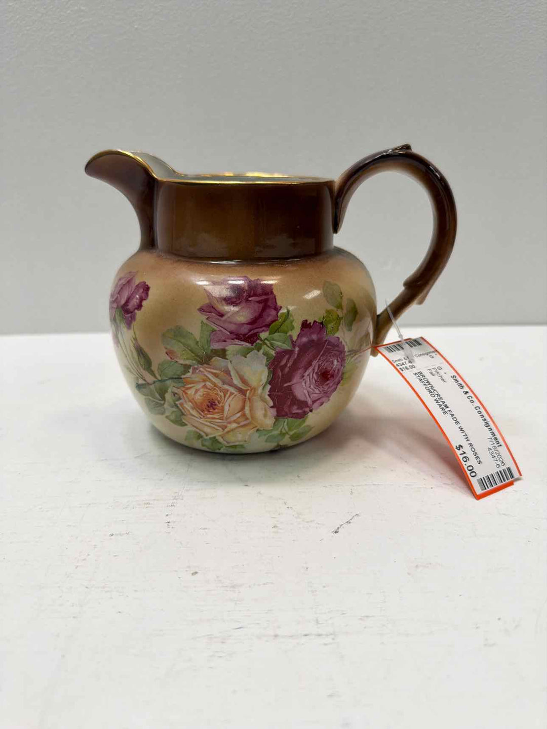 STAFFORD WARE Pitcher