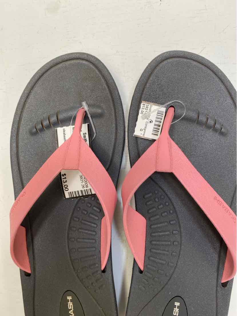 okabashi M/L flip flops