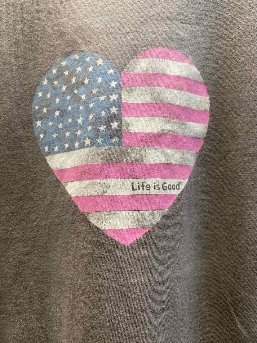 Life is Good Size M Casual Top
