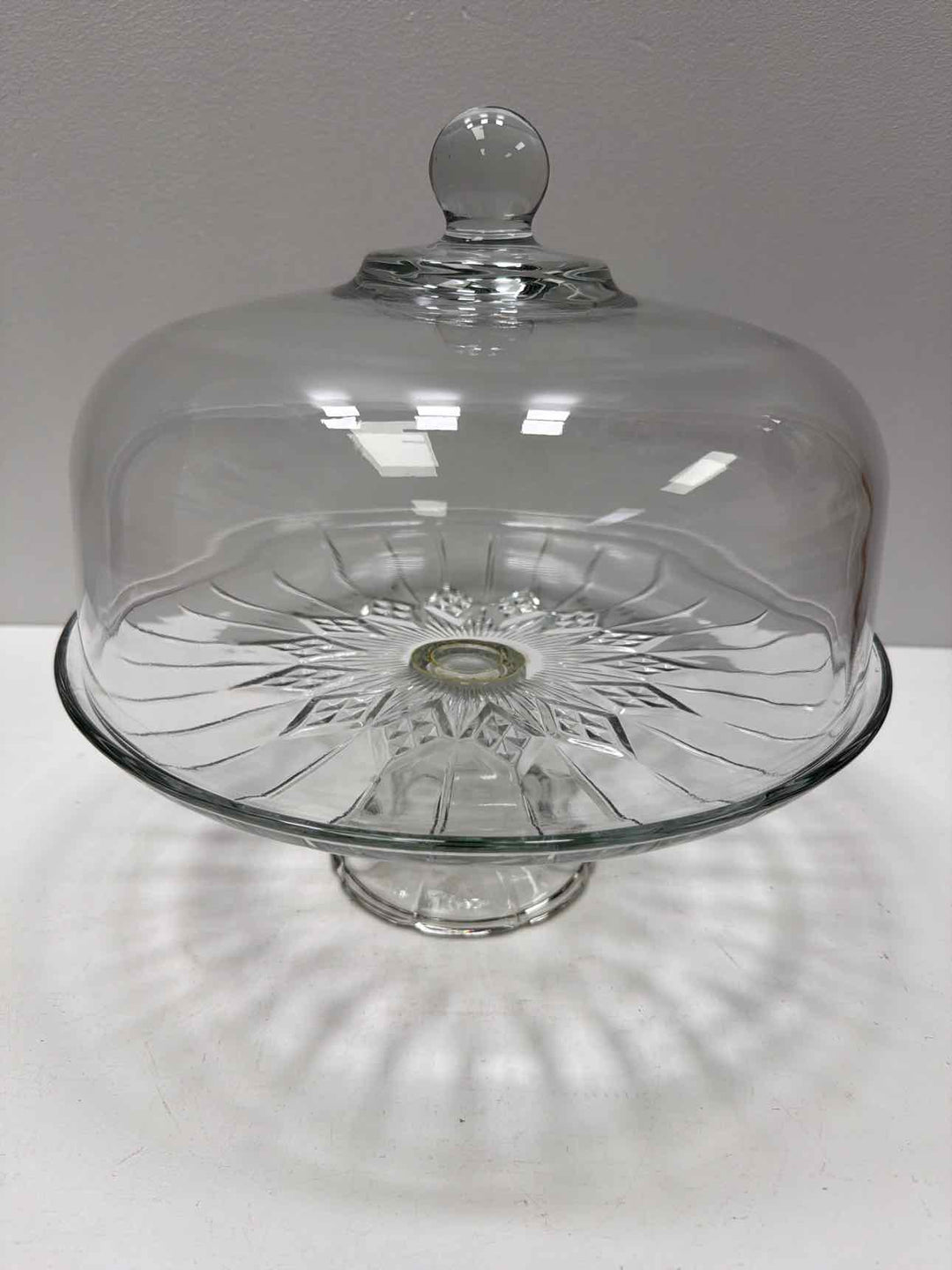 ANCHOR HOCKING cake stand