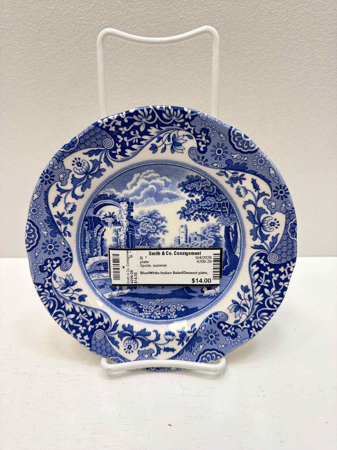 Spode plate