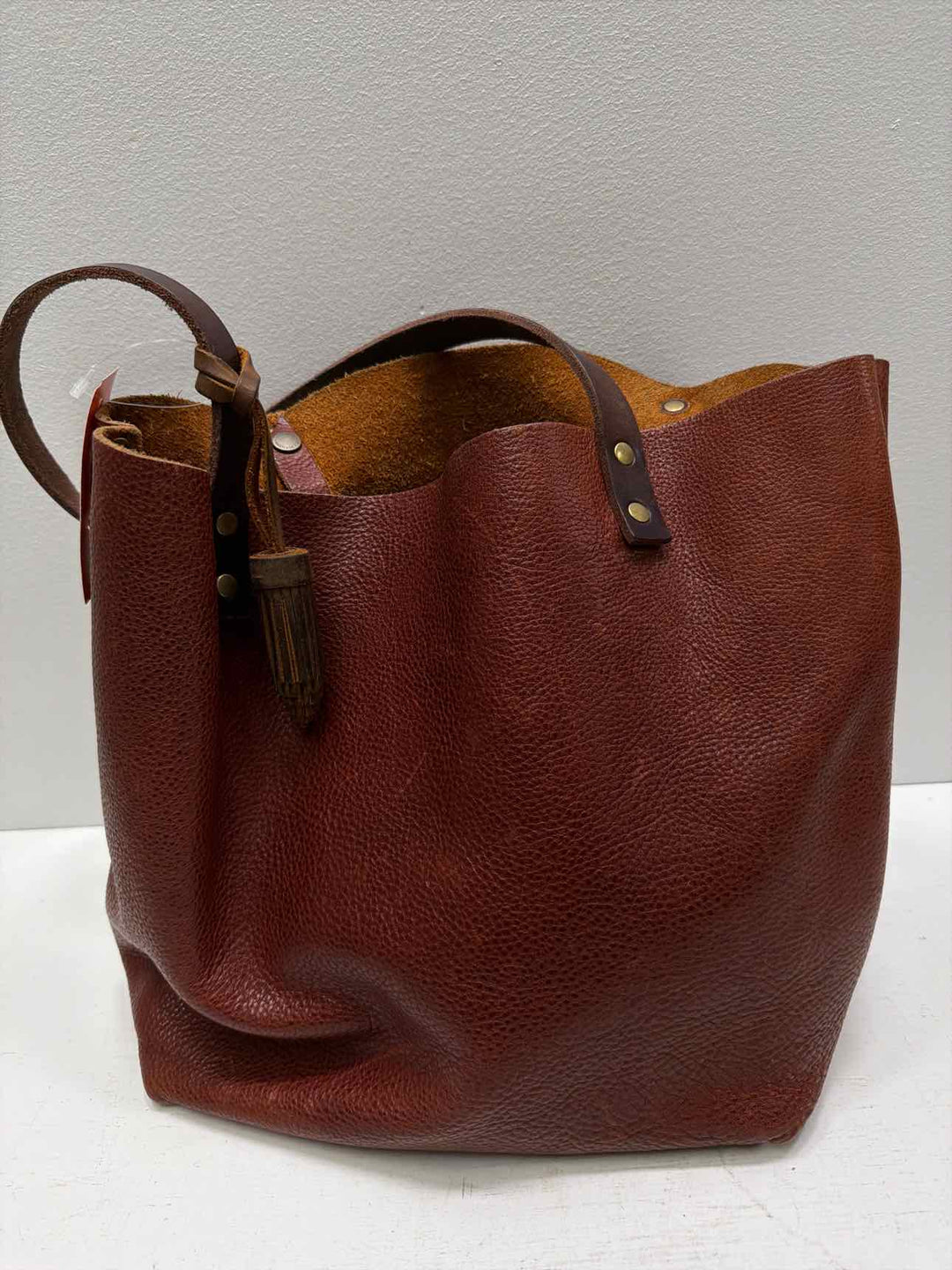 Portland Leather tote bag