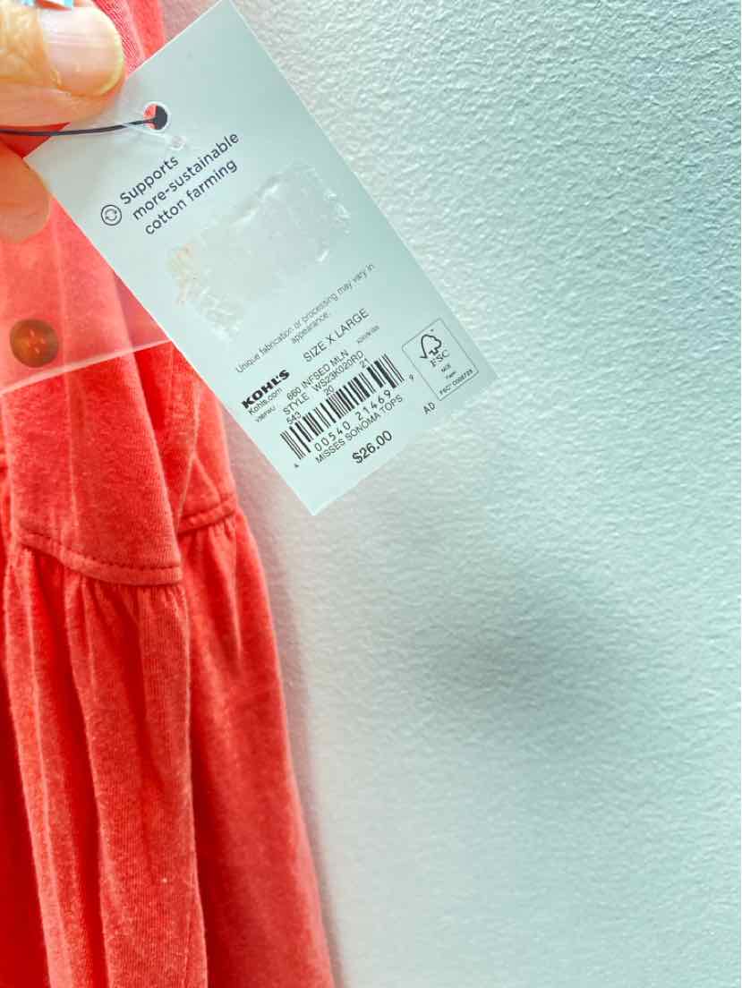 sonoma Size XL Tank Top