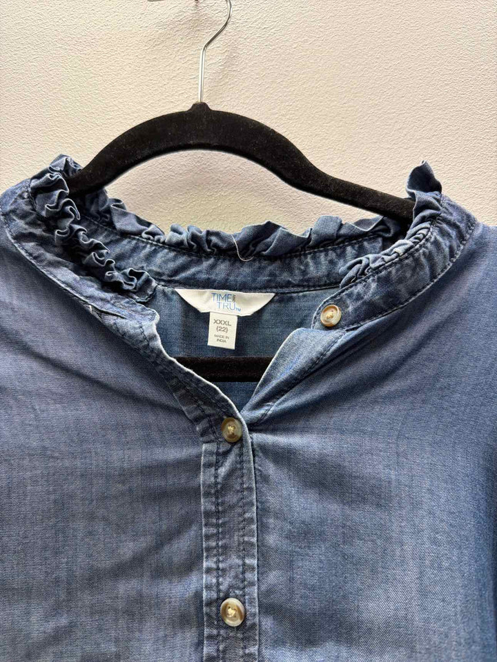 Time and Tru Size 3X Blouse