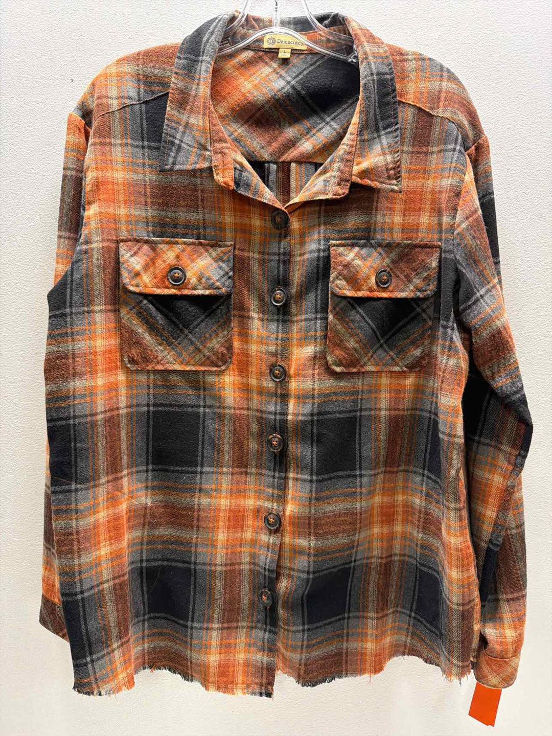 democracy Size L flannel