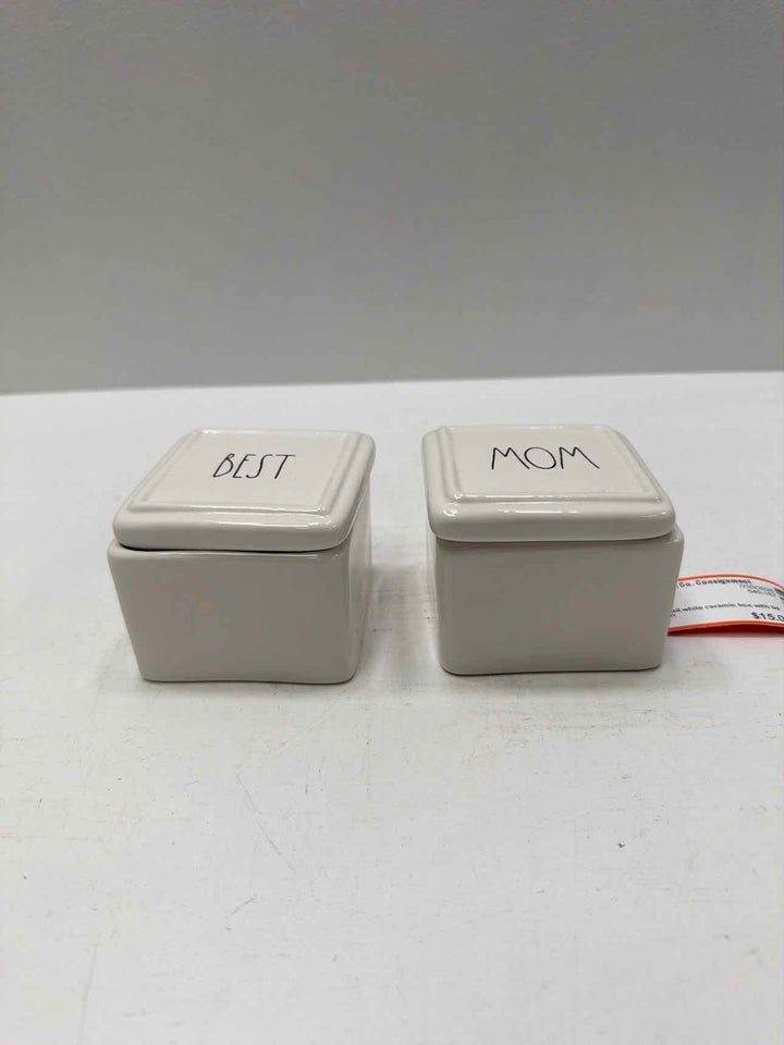 Rae Dunn Trinket box