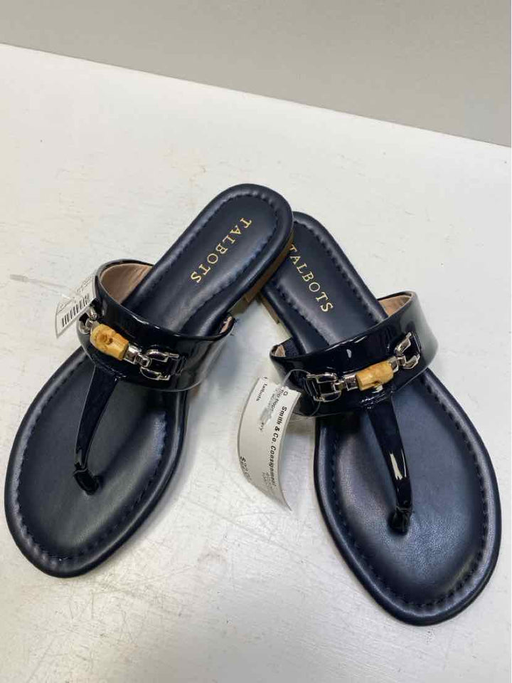talbots 5 flip flops