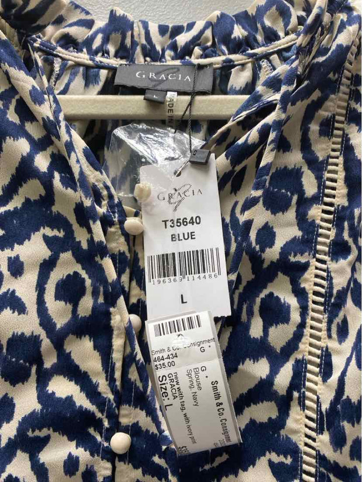 GRACIA Size L Blouse