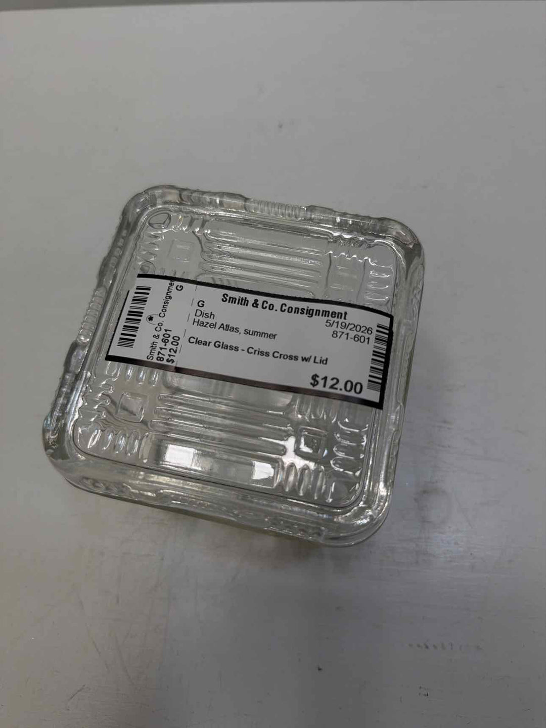 Hazel Atlas Dish