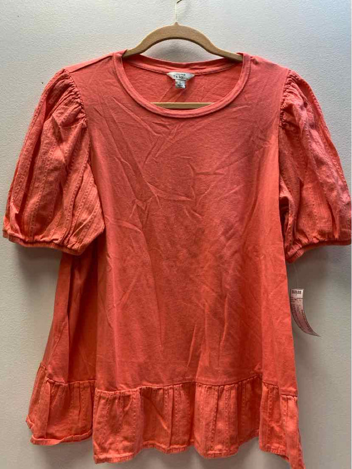 CROWN & IVY Size L Dress Top