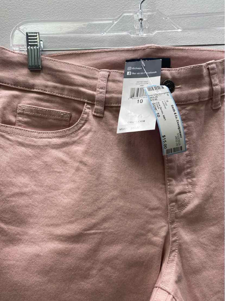 Chaps Size 10 Crop