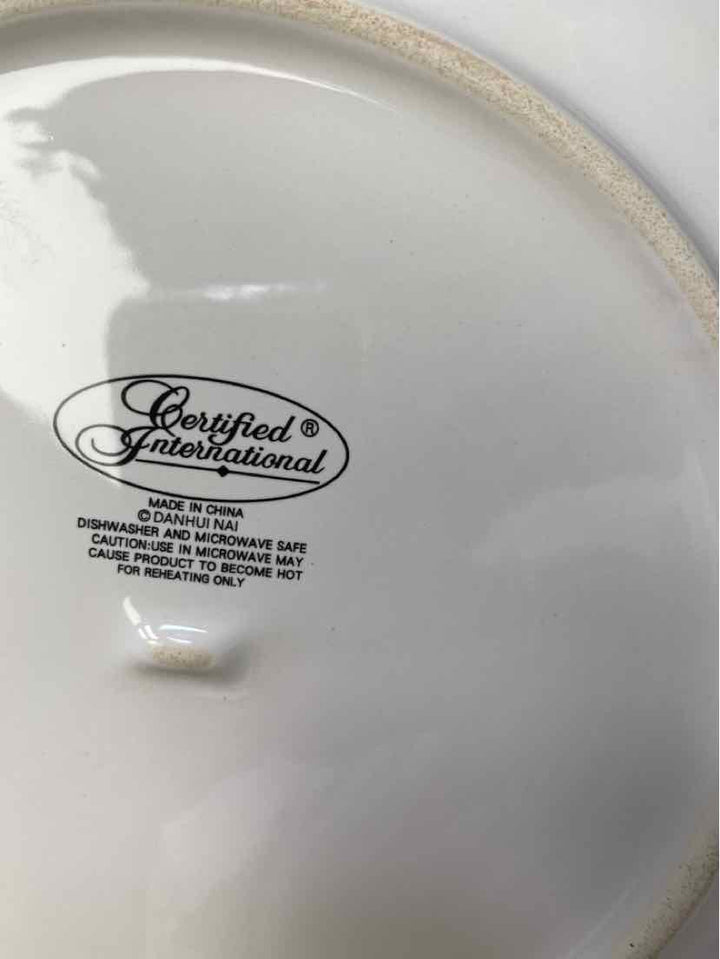 certified international plate