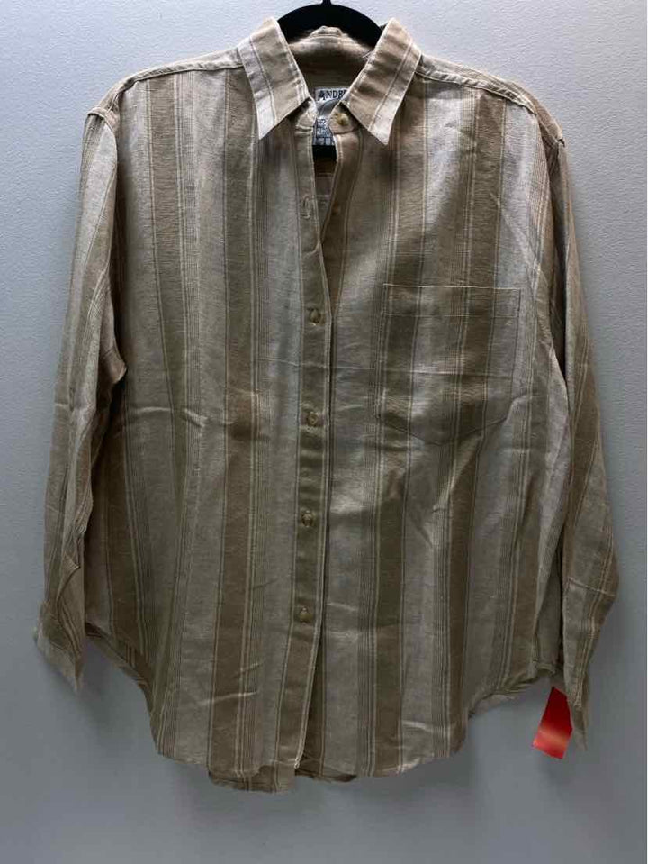 Andrew's Linen Size M Casual Top