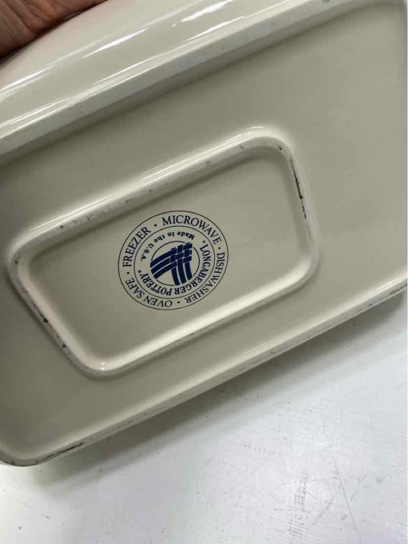 longaberger casserole dish