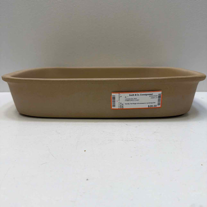 PAMPERED CHEF casserole dish