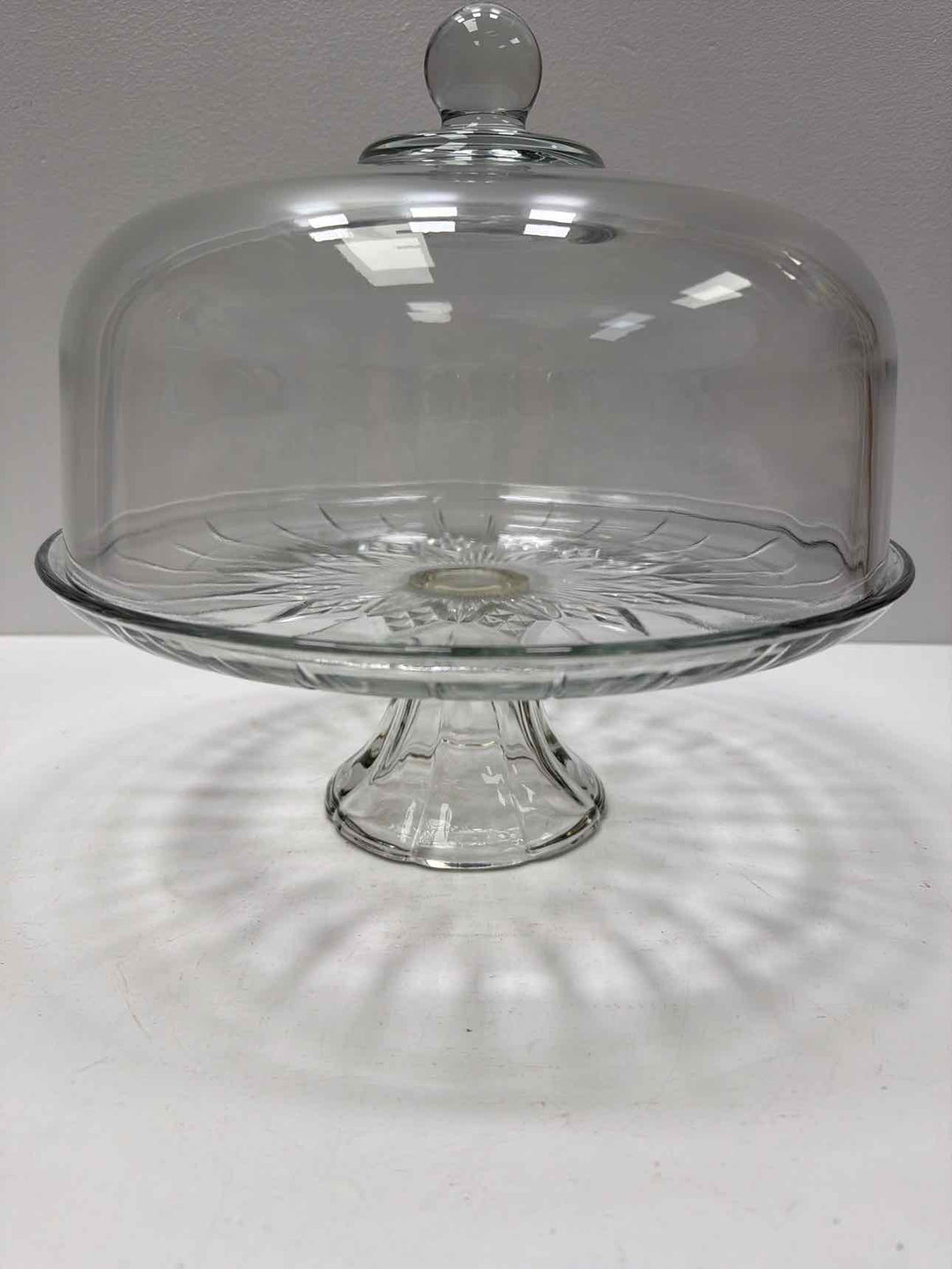 ANCHOR HOCKING cake stand