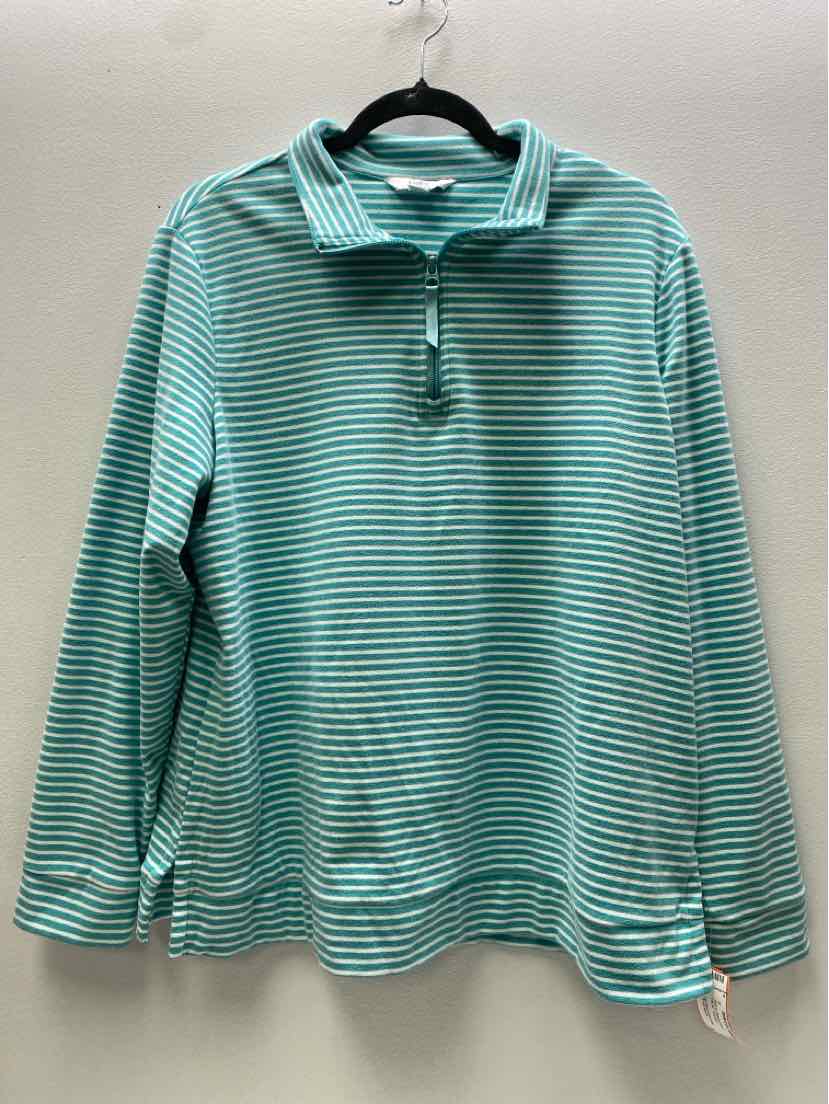 croft and barrow XL Half zip fleece pullover