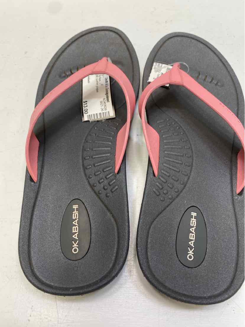 okabashi M/L flip flops