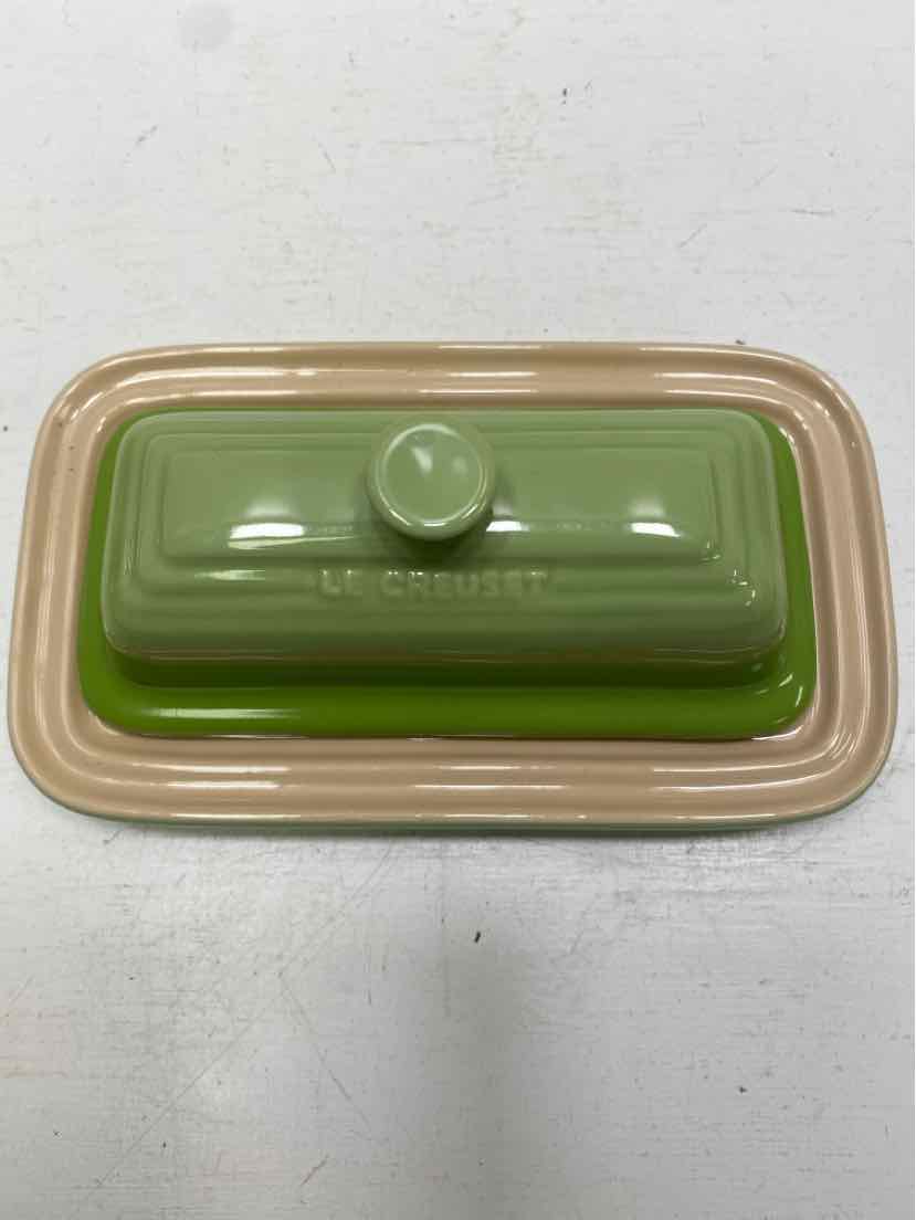 LE CREUSET butter dish