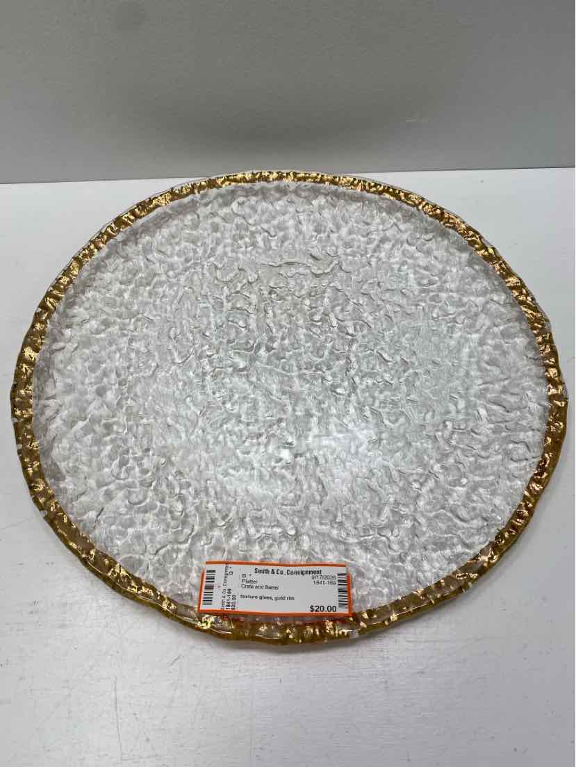 Crate and Barrel Platter