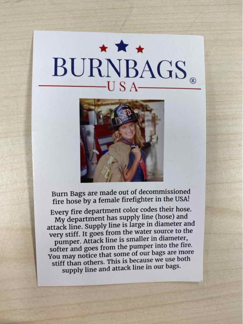 Burn Bags USA Purse