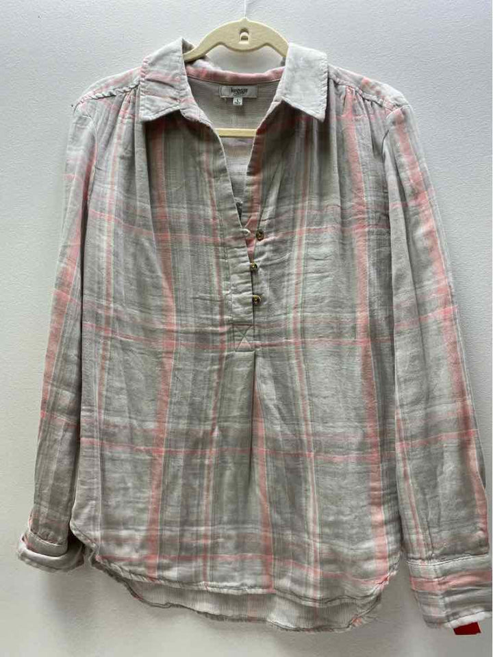 Kensie Size L Blouse