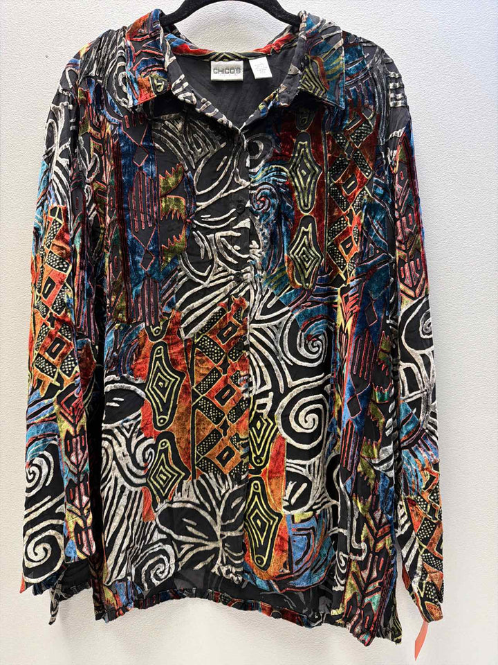 Chicos Size 3 Blouse
