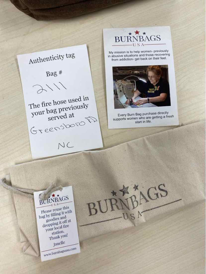 Burn Bags USA Purse