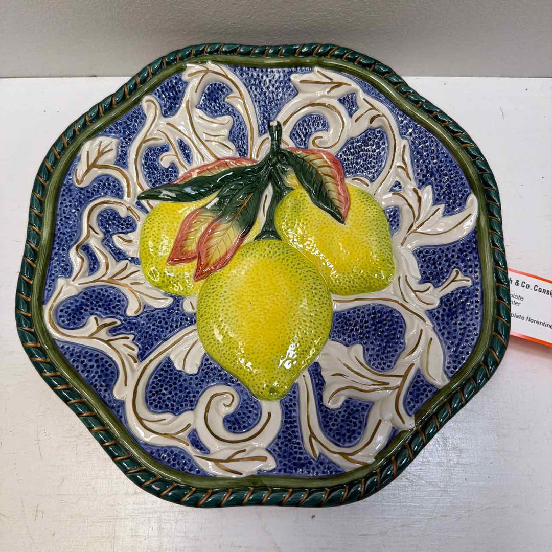fitz and floyd decorative plate