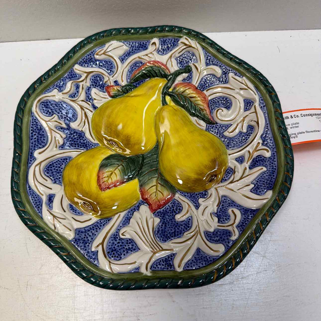 fitz and floyd decorative plate