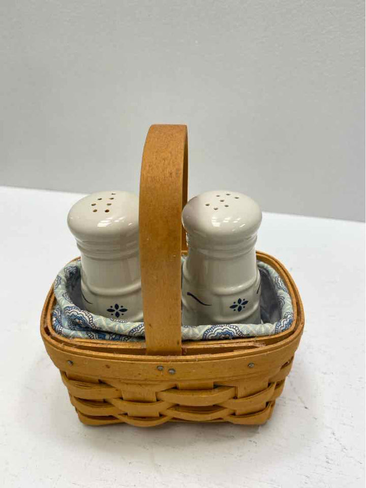 longaberger Salt & Pepper