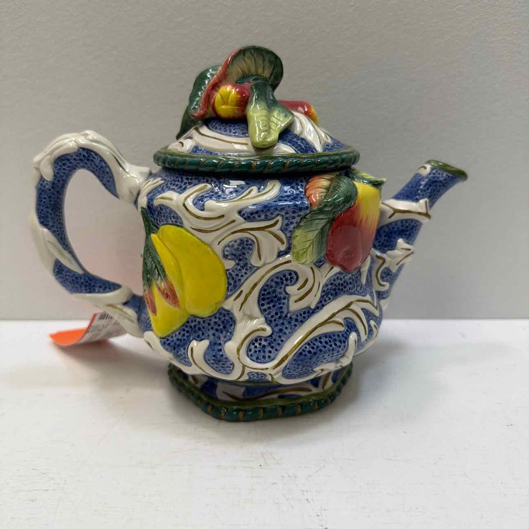 fitz and floyd Teapot