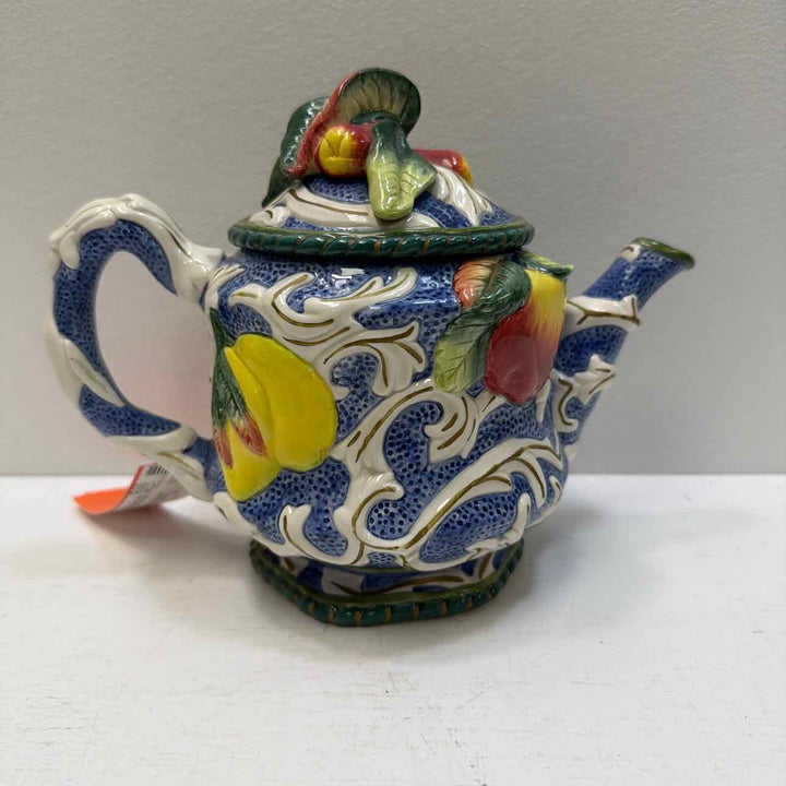 fitz and floyd Teapot