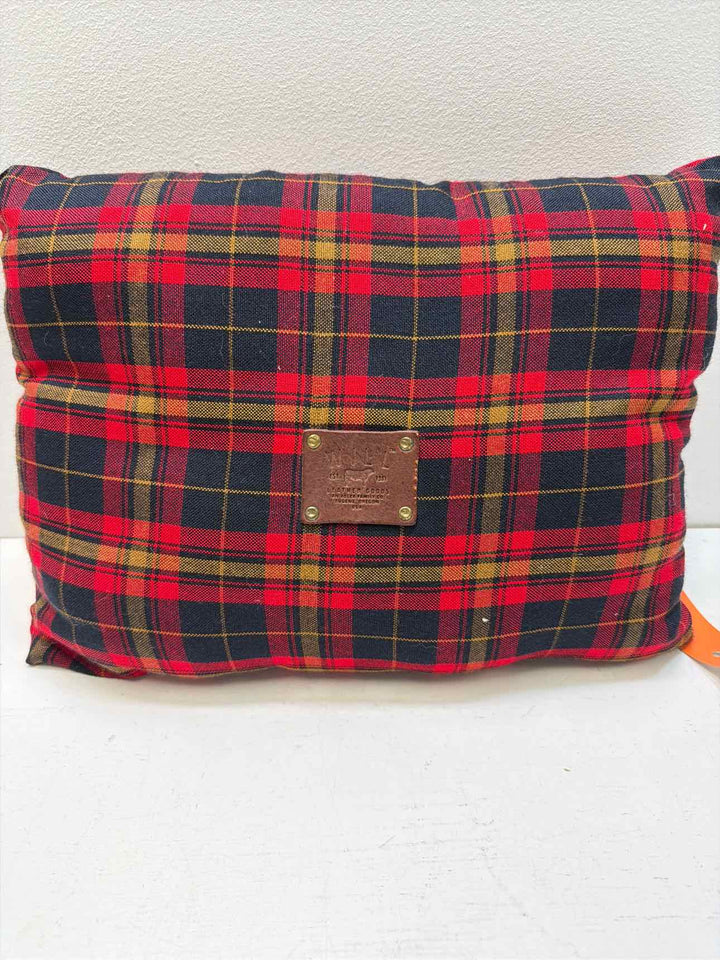 Will leather goods throw pillow