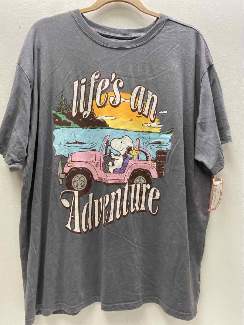 Peanuts Size 2X Casual Top