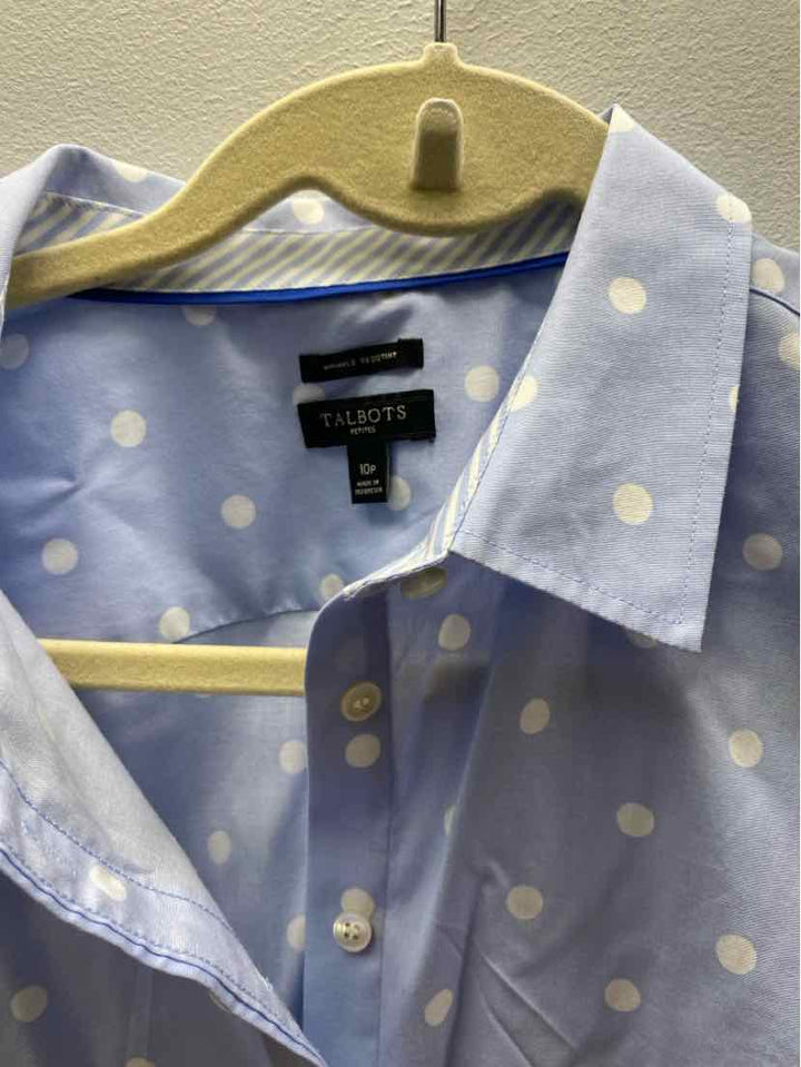 talbots Size 10P Blouse