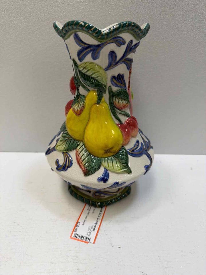 fitz and floyd Vase