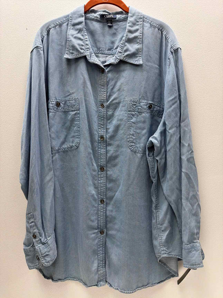 Chaps Size 3X Casual Top