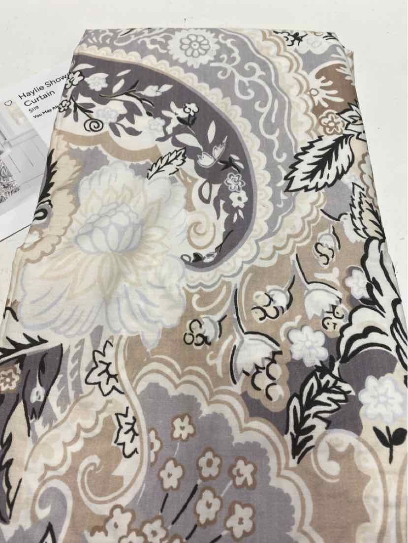 Pottery Barn shower curtain