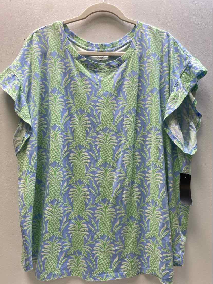 CROWN & IVY Size 3X Casual Top